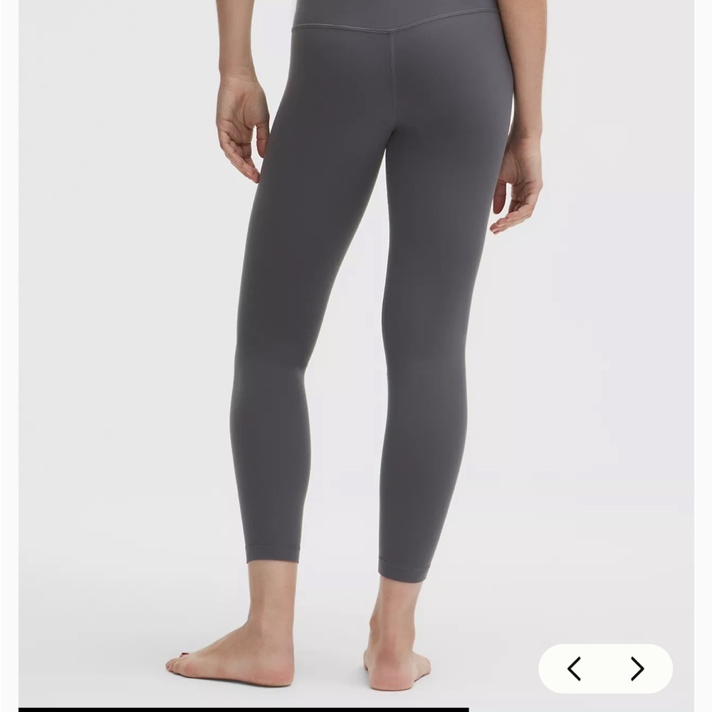 lululemon Align Right High-Rise Pant Leggings 25" Size 4 Gray - Picture 8 of 8